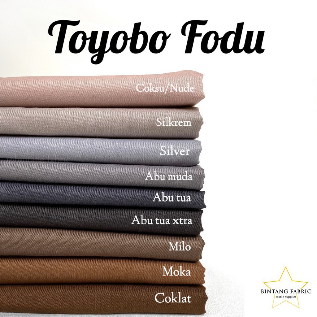 Kain meteran katun toyobo fodu royal mix cutton toyobo by fodu harga per 0.5 meter