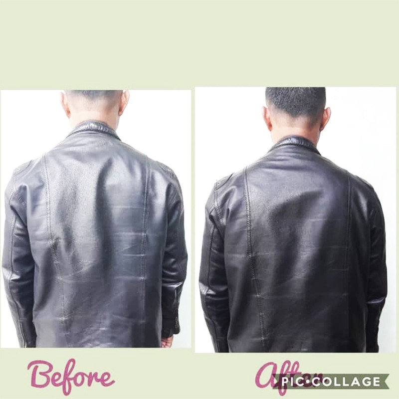 Pembersih Jaket Kulit dan Pengkilap Jaket Kulit Alami