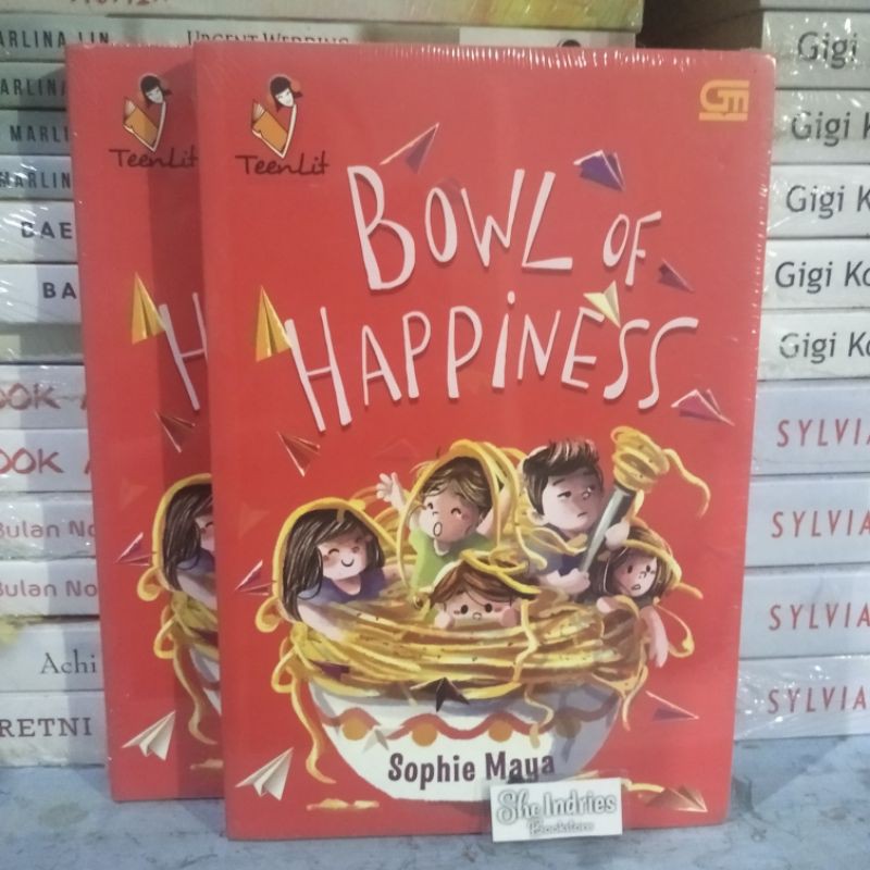 Novel Bowl of Happiness (Sophie Maya)