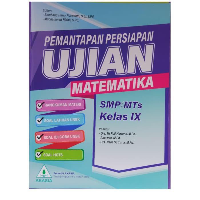 PROMO BUKU AKASIA MATEMATIKA PEMANTAPAN PERSIAPAN UN SMP 2020 TERMURAH