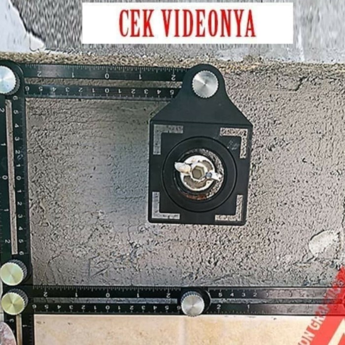 

Dijual Penggaris Template Pelubang Keramik Granit Marmer Bergaransi