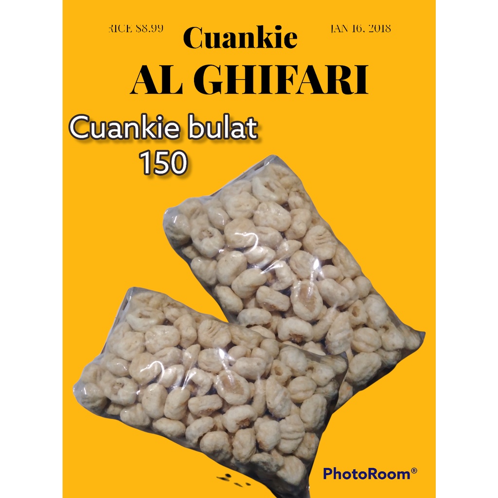 Cuanki bulat isi 150 pcs.