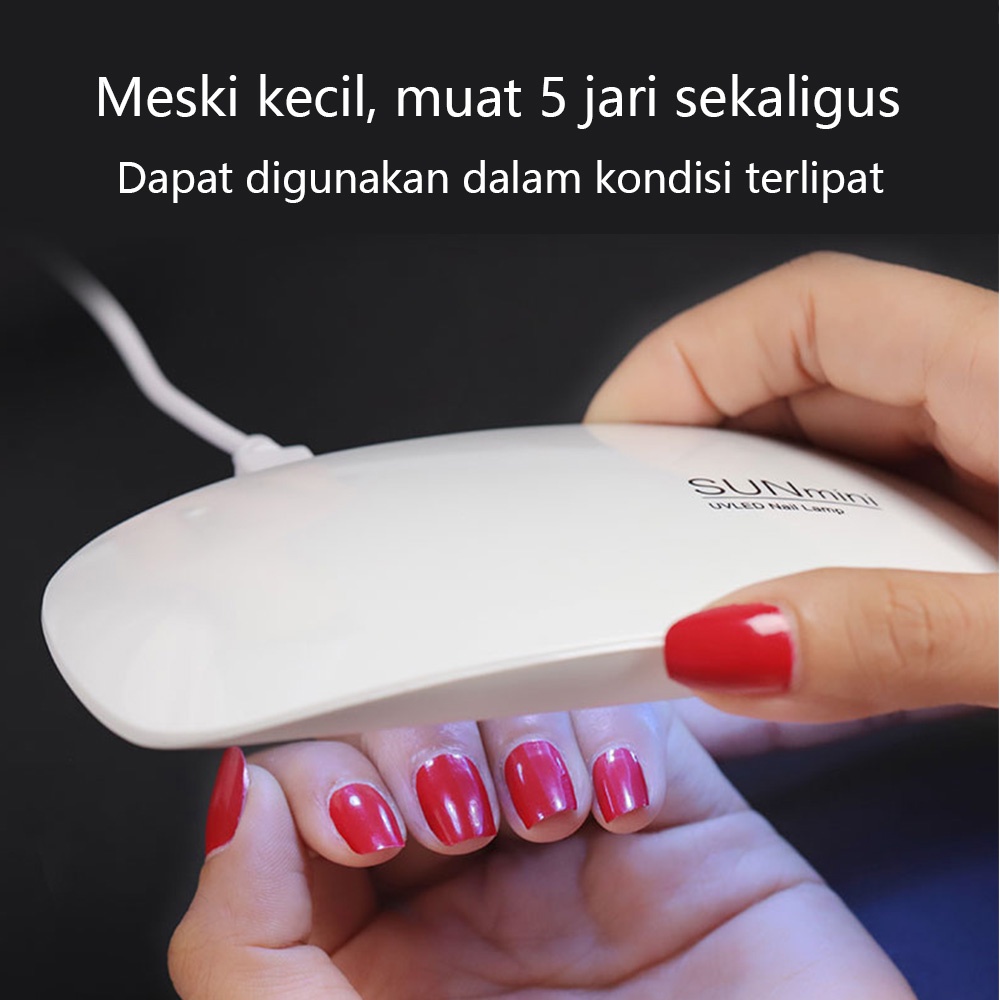 Sun Mini UV LED nail dryer Pengering kutek LED Portable