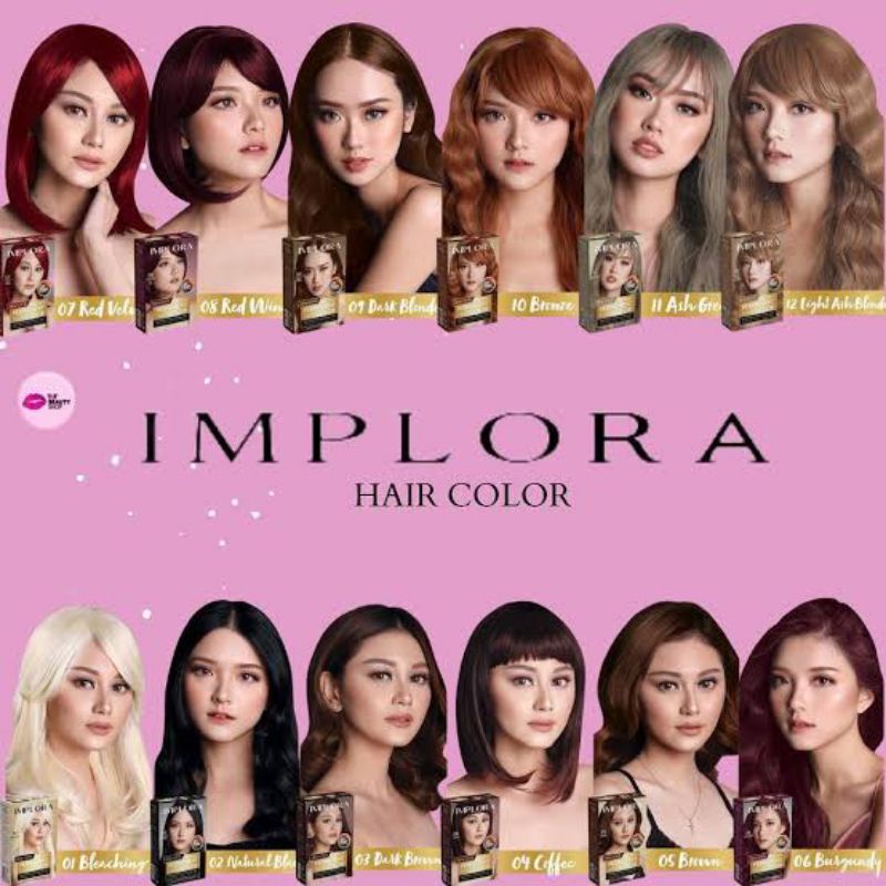 Aschosme Implora Permanent Hair Color