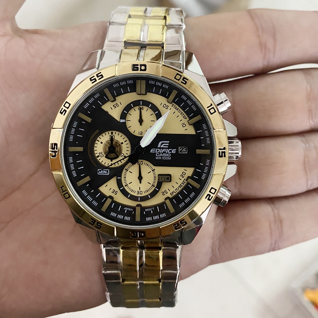 JAM TANGAN PRIA EFR-5345 KOMBINASI-GOLD