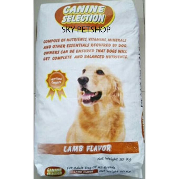Opl7- Makanan Anjing Dogfood Canine Selection Lamb 20Kg