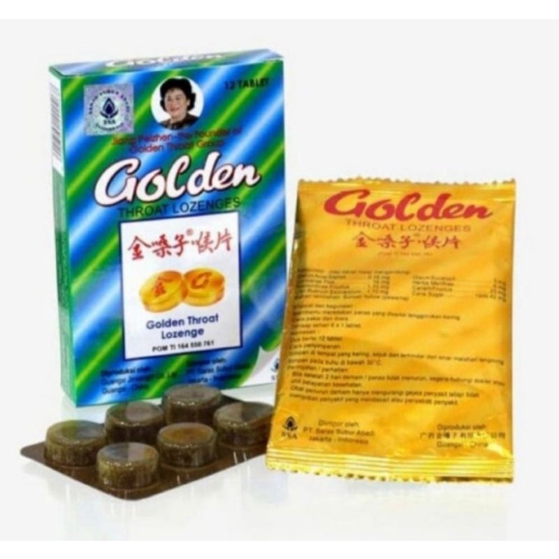 

OBAT PERMEN SAKIT TENGGOROKAN PANAS DALAM GOLDEN THROQT LOZENGES