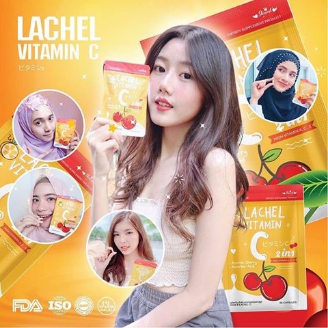 LACHEL VITAMIN C ISI 60 KAPSUL by Skinest Clinic