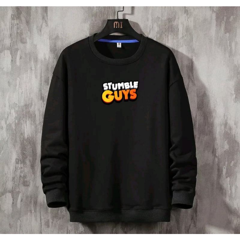 Sweater crewneck STUMBLE GUYS pria wanita terbaru