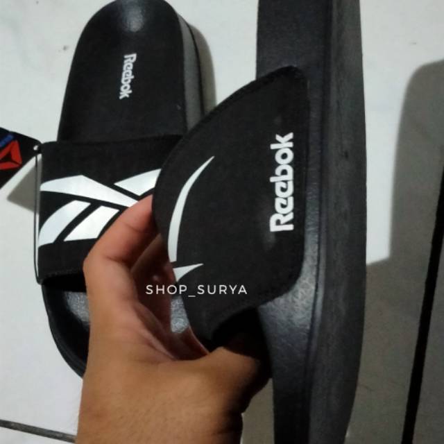 [BISA COD] Sandal Slip On Ree_bokkk / Sendal Slop Ree_bokkk Pria Wanita Termurah (Plus Paperbag)