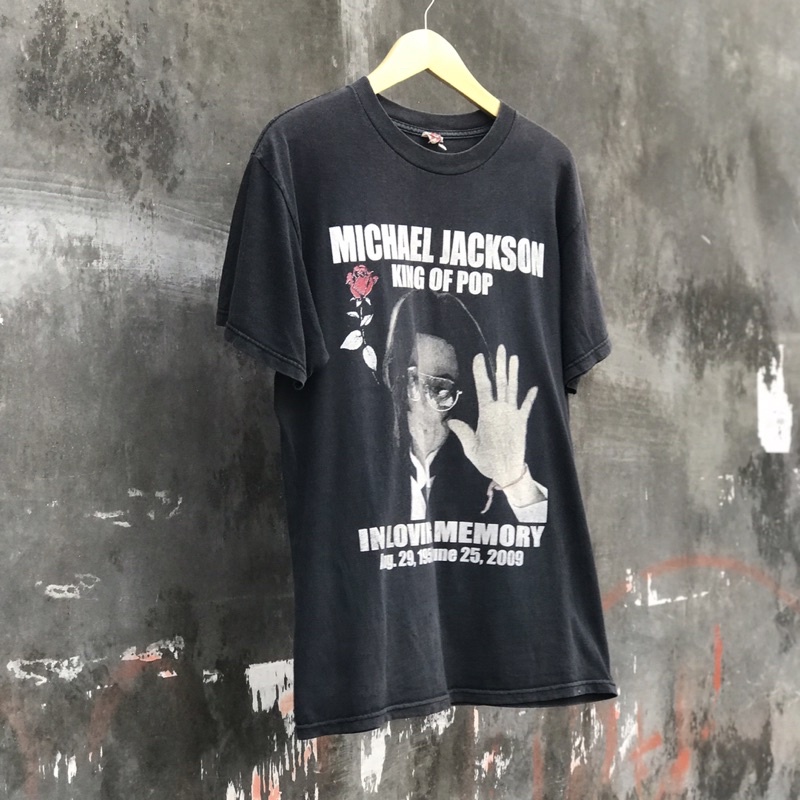 kaos vintage Michael Jackson R*P 2009