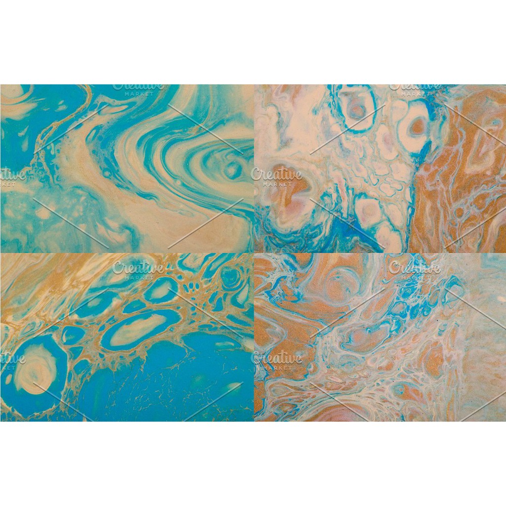 50 Sea marbling Textures - JPEG Ultra HD