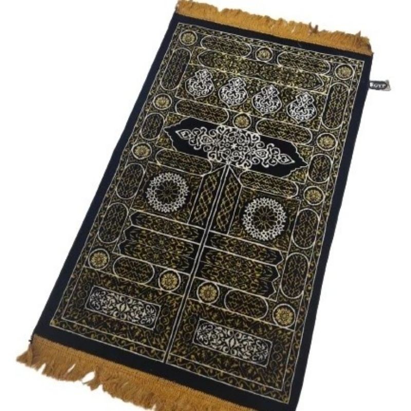 Sajadah Kiswah Motif Khusus Hitam