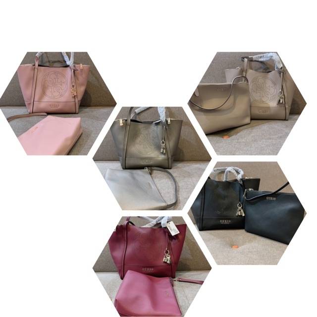 guess heidi tote bag 2019