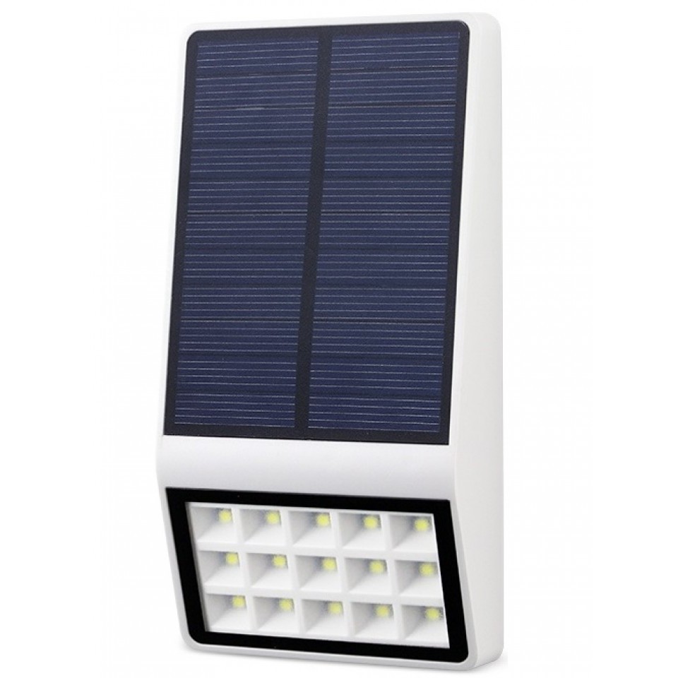 SL-860A - 500 Lumens Outdoor Wall Light 15 LED Solar Lamp Light