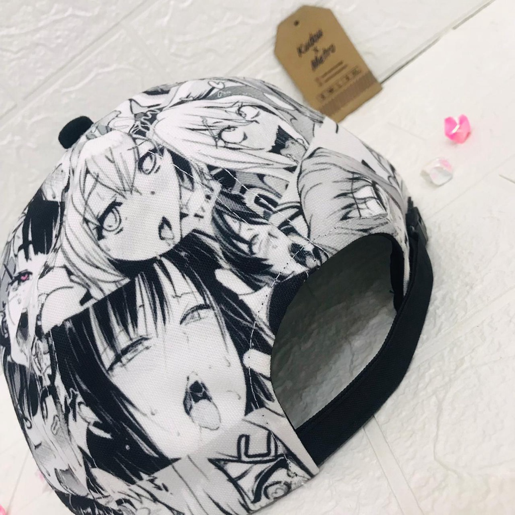 Snapback Ahegao Fullprint Lewd Manga