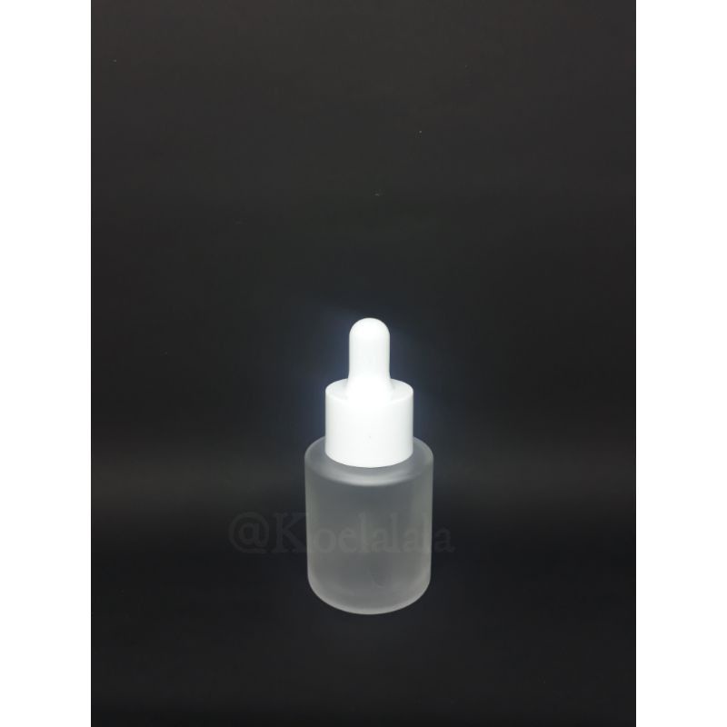 Pembelian Minimal 10Pcs Botol Kaca Pipet Frosted Doff 20ml Botol Serum