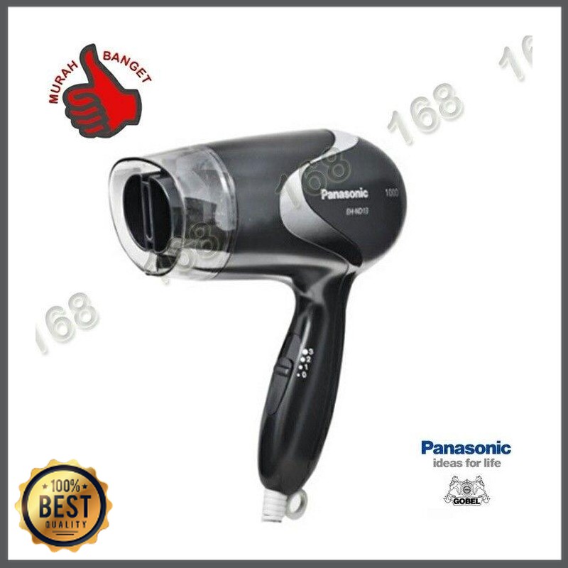 Waqasd Shop -  HAIRDRYER PANASONIC EH ND13 ND 13 ND-13 HITAM BLACK TK-2450-1211