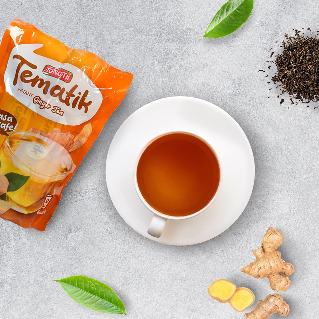 Tong Tji Tematik Ginger Tea Pouch 10s, per Karton isi 10 pouch