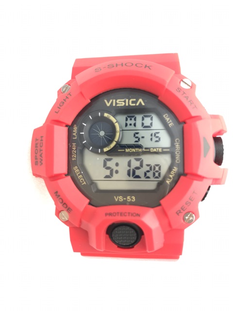 Visica Original Jam Tangan Pria Sporty Digital Water Resistent