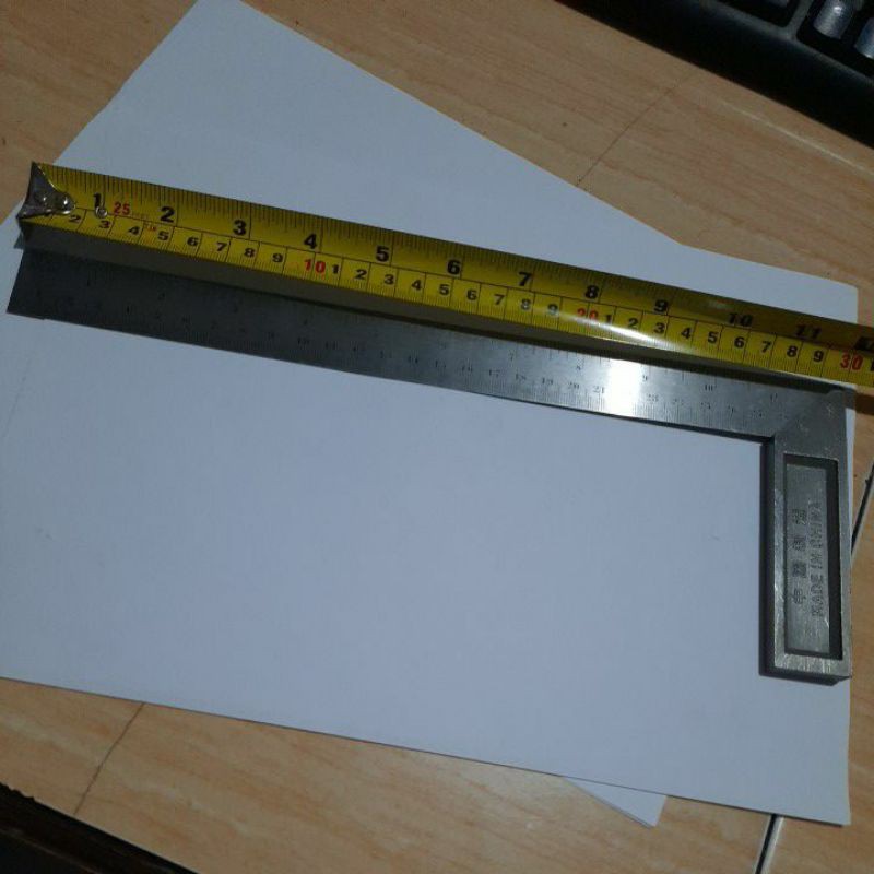 

Penggaris siku 30 cm siku tukang 12 inch penggaris tukang meteran tukang