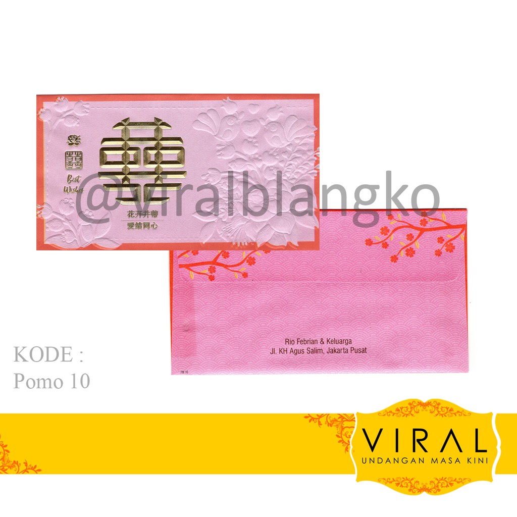 

Angpau Uang Pomo Foil 10 Isi 50 Harga Murah