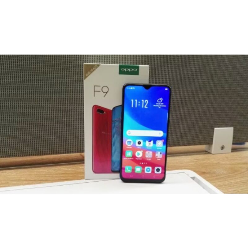 Handphone Second Murah Oppo F9 Ram 4 Rom 64 GB (nego)