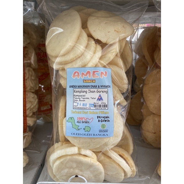 

Kemplang Ikan Goreng 250g