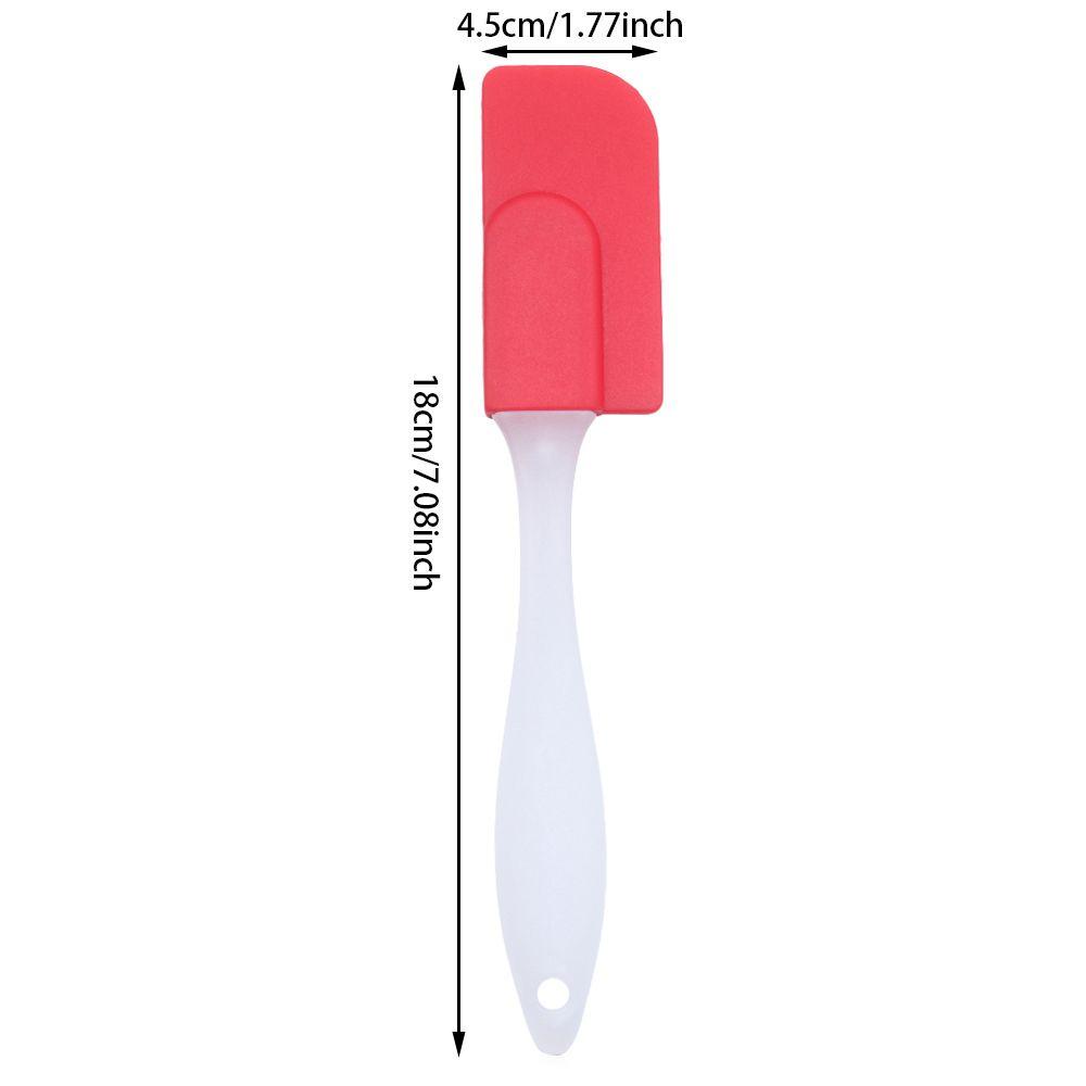 Solighter Spatula Kue Silikon Rumah Tangga DIY Pastry Tools Baking Scraper