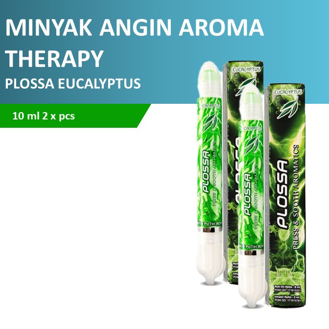 Plossa Eucalyptus 10 ml - Minyak Angin Aromatherapy