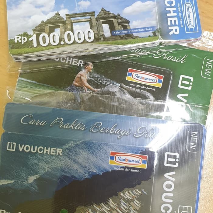 Voucher Indomaret Rp. 100.000 Seratus Ribu