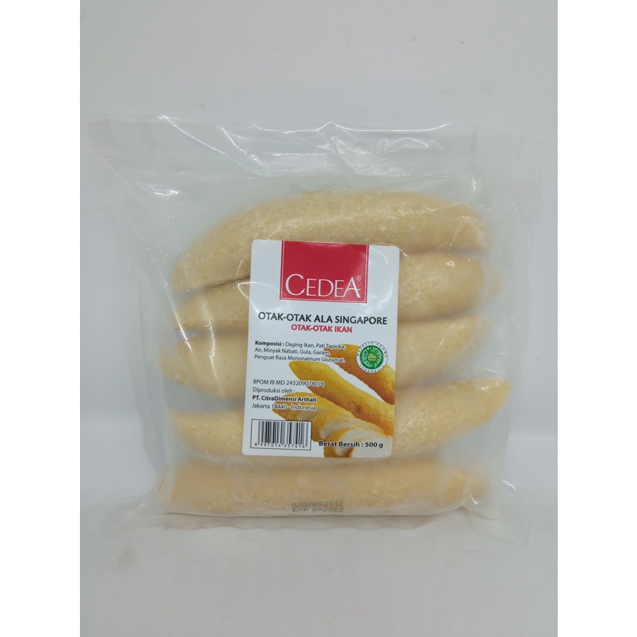 

Cedea Otak-otak Sigapore 500gr