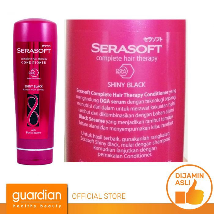 Serasoft Conditioner Shiny Black Kondisioner Rambut Hitam Berkilau