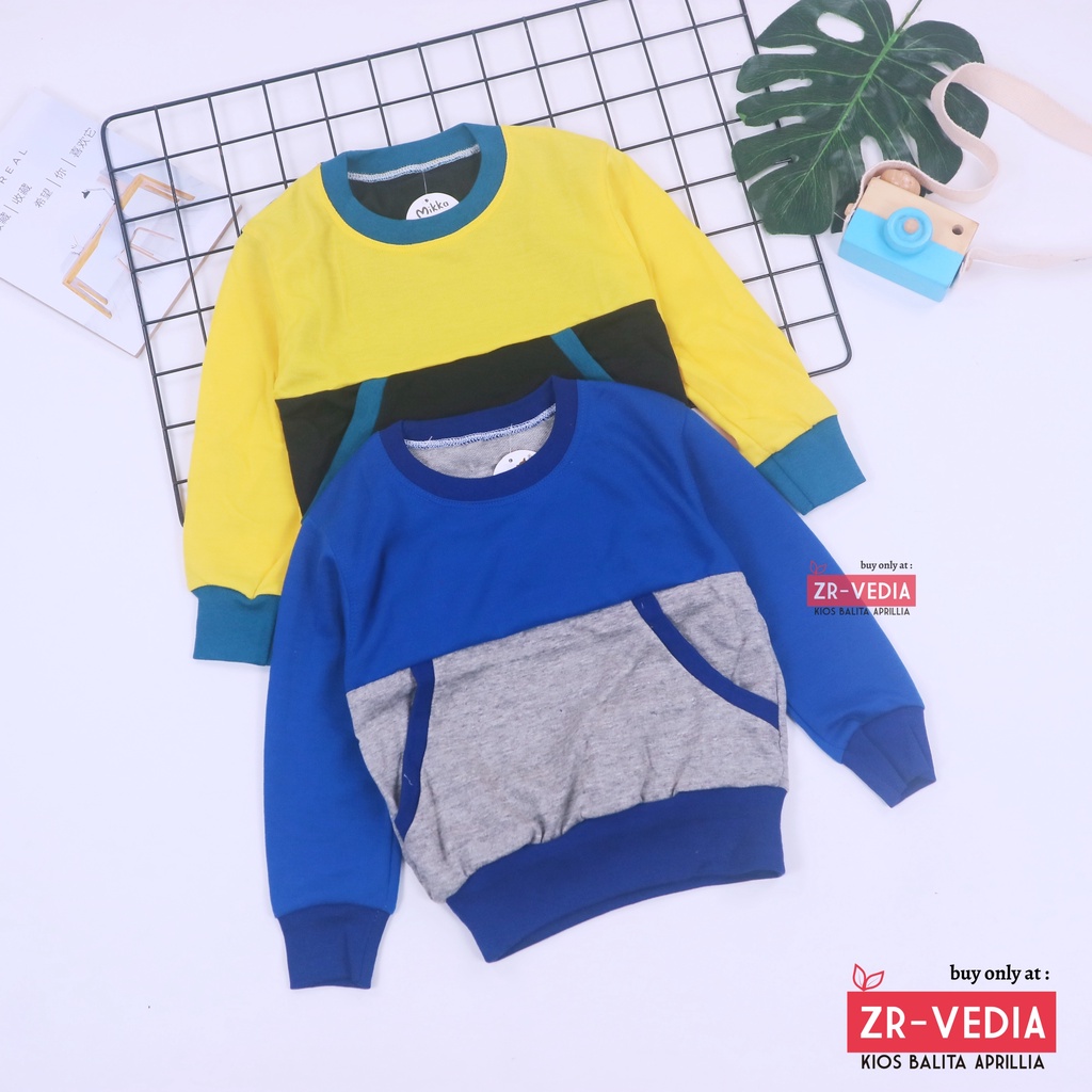 [UNIVERSAL] Sweater Joe uk 2-3 Tahun / Baju Switer Jaket Outer Anak Perempuan Laki Tebal Murah Polos