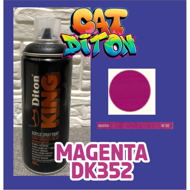 

Diton King DK352 MAGENTA - Acrylic Spray Paints