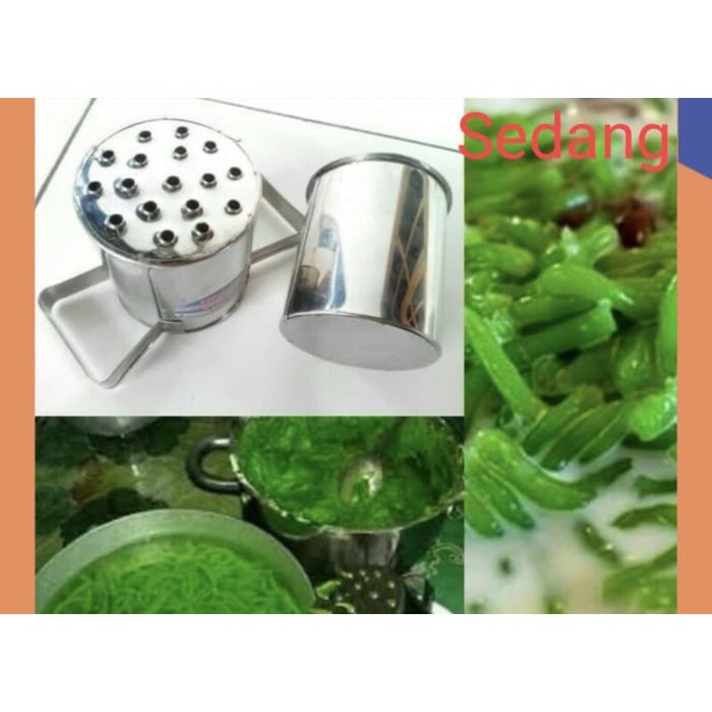 Cetakan cendol Dorong Stainless 1 pcs