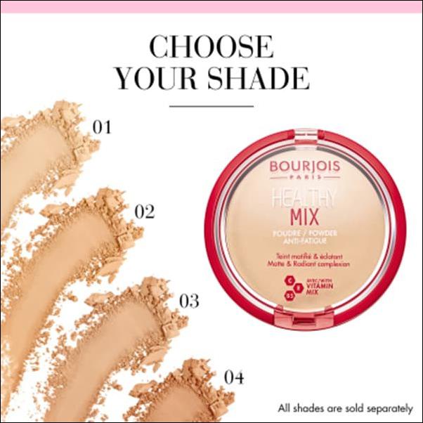 

BOURJOIS HEALTHY MIX POWDER #01 VANILLA
