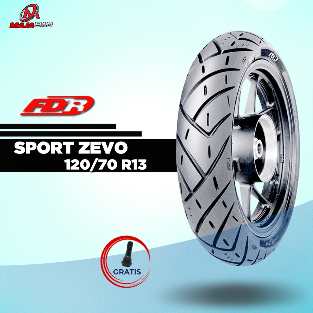 Ban Depan Motor YAMAHA NMAX // FDR SPORT ZEVO 120/70 Ring 13 Tubeless