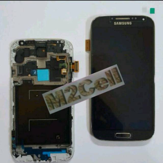 Lcd touchscreen frame samsung s4