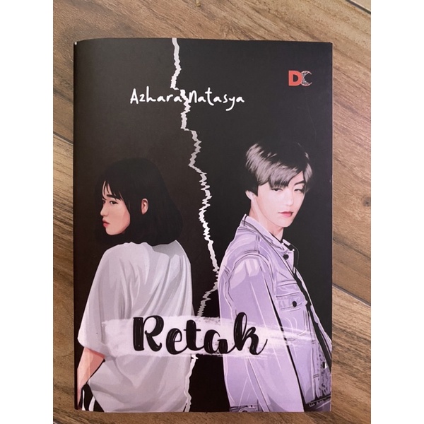 buku novel retak karya azhara natasya (cast jaemin) preloved