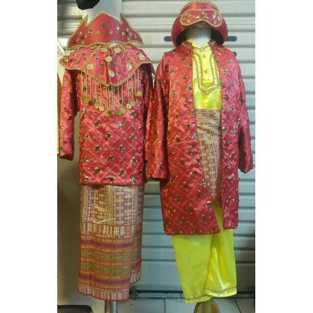 Baju adat palembang anak
