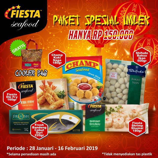 

Fiesta Seafood Spesial Imlek