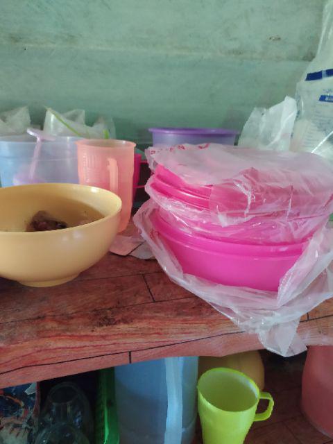 Mangkok Tutup Anti Tumpah 4pcs Dgn 4 Ukuran (set Bowl Plastik Food Grade Premium Quality)harga Disk