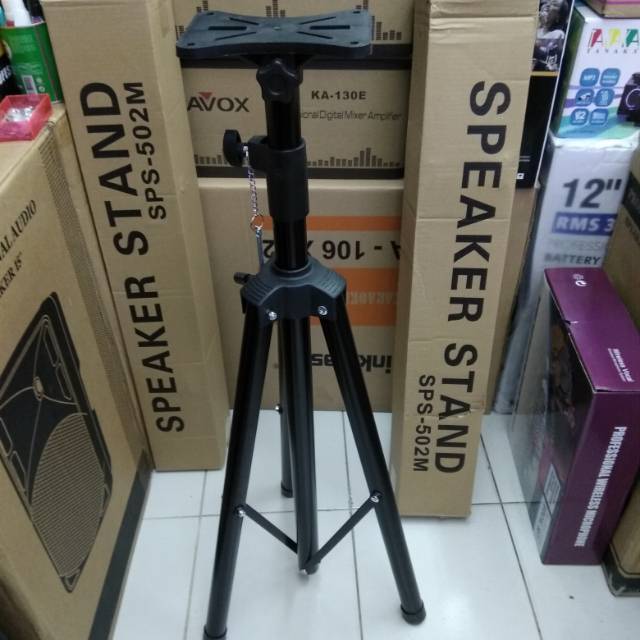 Stand Speaker Tripod Besi