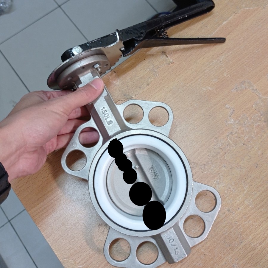 Valve All Stainless 3 &quot; inchi DN 80 Gasket PTFE