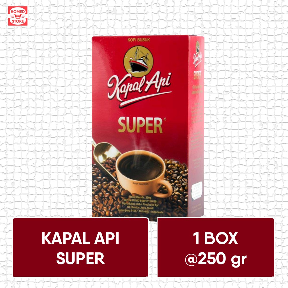 

Kopi Kapal Api Super 1 Box 250 gr