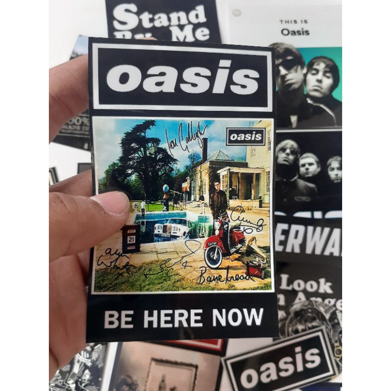 STICKER OASIS STICKER BAND STICKER LIAM STICKER TUMBLR STICKER GUITAR STICKER LAPTOP STIKER OASIS