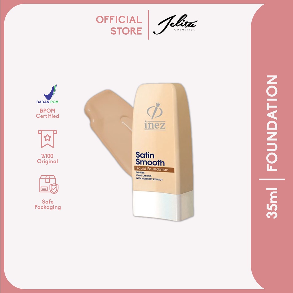 INEZ SATIN SMOOTH LIQUID FOUNDATION 35ML