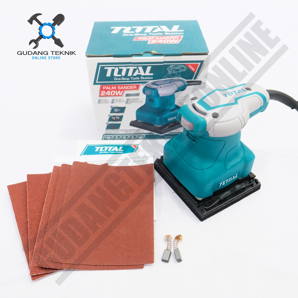 Mesin Amplas Sander TOTAL TF2231106 / Palm Sander TF 2231106 - Amplas Finishing Sander TF-2231106