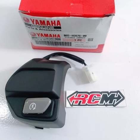 SWITCH HANDLE 1 HANDEL HOLDER SAKLAR KANAN RIGHT STATER STARTER AEROX 155 ORI ORIGINAL YAMAHA YGP ASLI B65-H3976-00